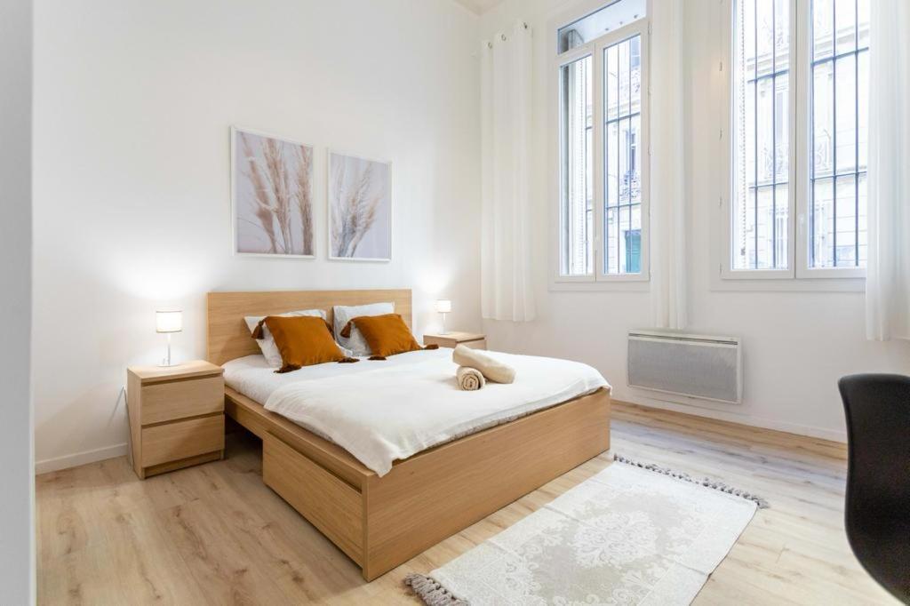 Grand T4 Avec 3Sdb - Quartier Joliette - Ideal Familles Et Groupes Marselha Exterior foto
